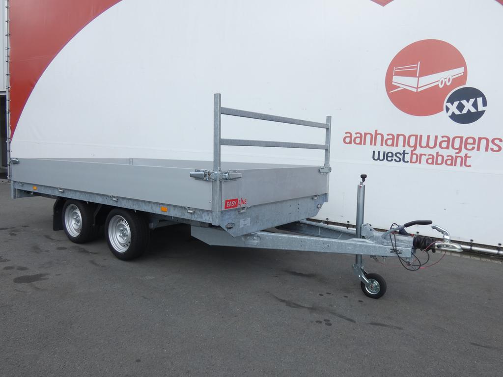 Easyline Plateauwagen tandemas 350x180cm 2100kg